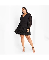 City Chic Women's Plus Daisy May Dress