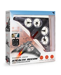 Sharper Image Stealth Recon Video Drone with Live Streaming Camera