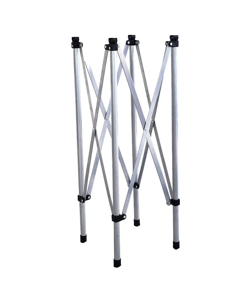 Sugift Roll Up Portable folding Camping Aluminum Picnic Table