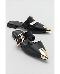 Prologue Shoes Women's Jenni Buckled Slide