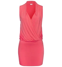 Lascana Women's Sleeveless Surplice Dress