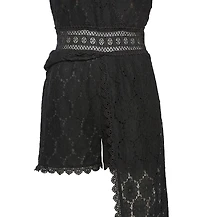Lascana Women's Lace Maxi Overlay Romper