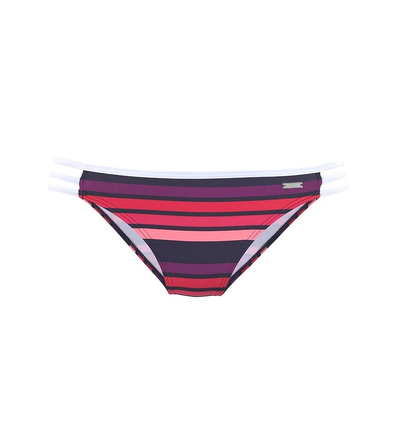 Lascana Women's Strappy Striped Bikini Swimsuit Bottom