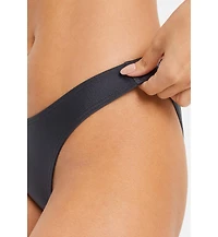 Lscn by Lascana Women's Shimmer Cheeky Bikini Swimsuit Bottom