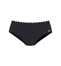 Lascana Women's Scalloped Classic Bikini Swimsuit Bottom