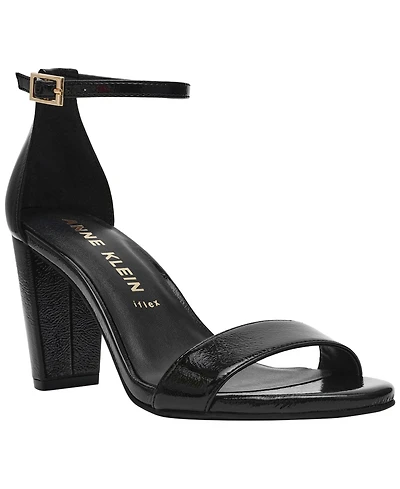 Anne Klein Women's Kourtney Two Piece Block Heel Dress Sandals