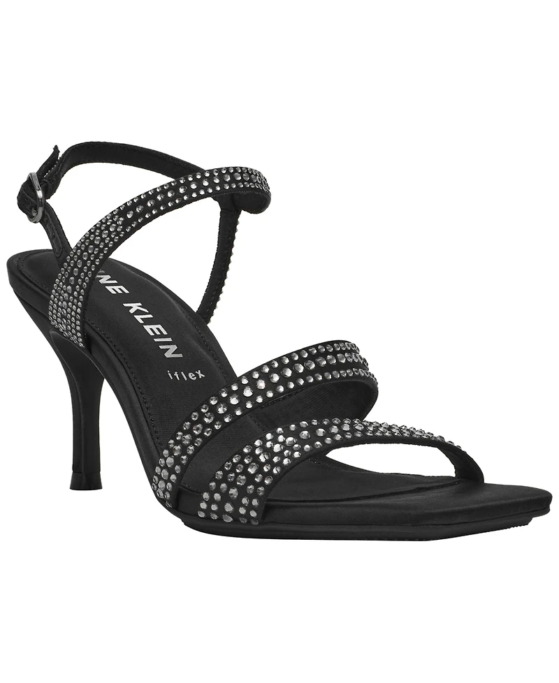 Anne Klein Women's Sonoma-c Square Toe Dress Sandals