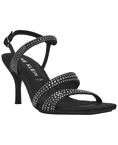 Anne Klein Women's Sonoma-c Square Toe Dress Sandals