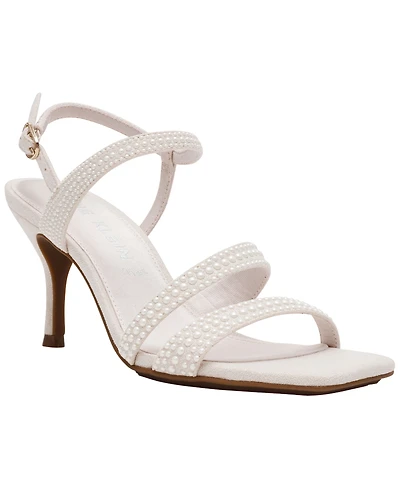 Anne Klein Women's Sonoma-c Square Toe Dress Sandals