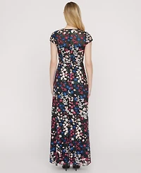 Js Collections Women's Sybil V-Neck Cocktail Dress