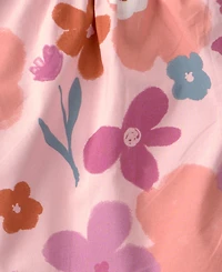 Carter's Baby Girls Floral Print Tank Top, Shorts and Headband, 3-Piece Set