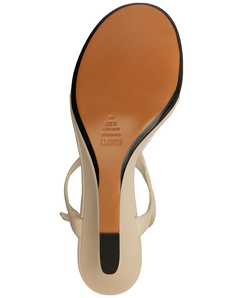 Schutz Women's Lys Wedge Heel Sandals