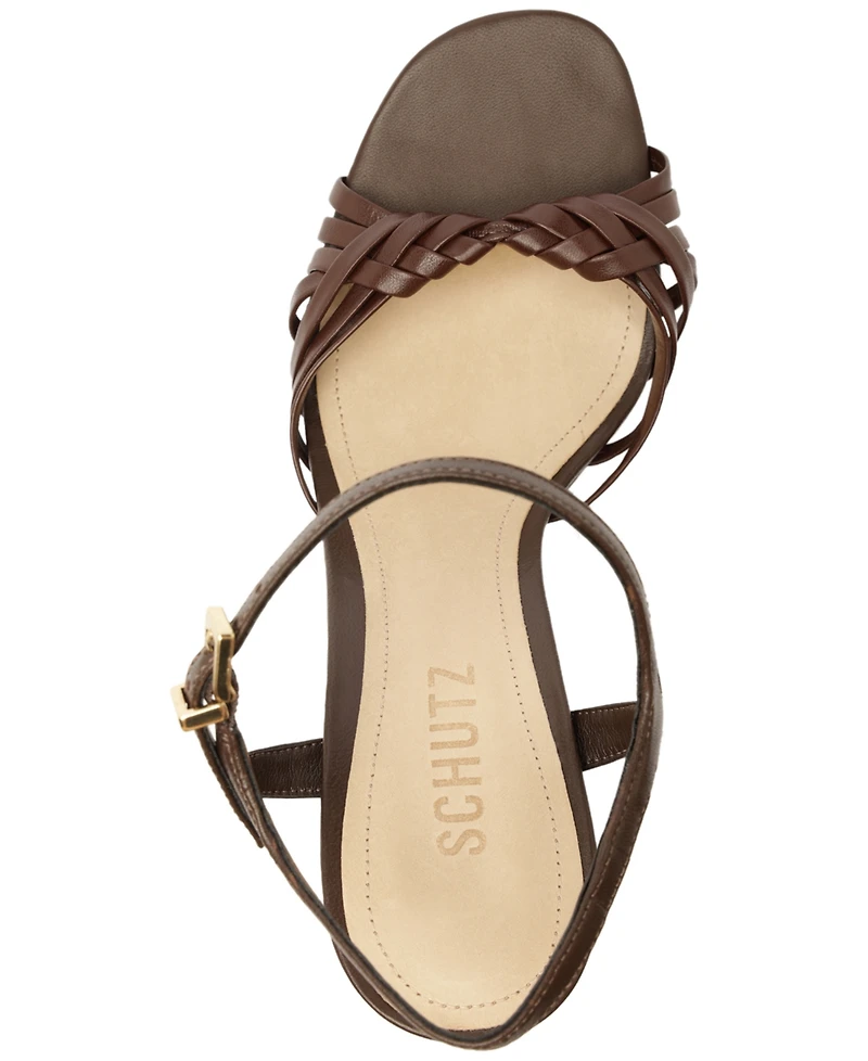 Schutz Women Tara Platform Block Heel Sandals