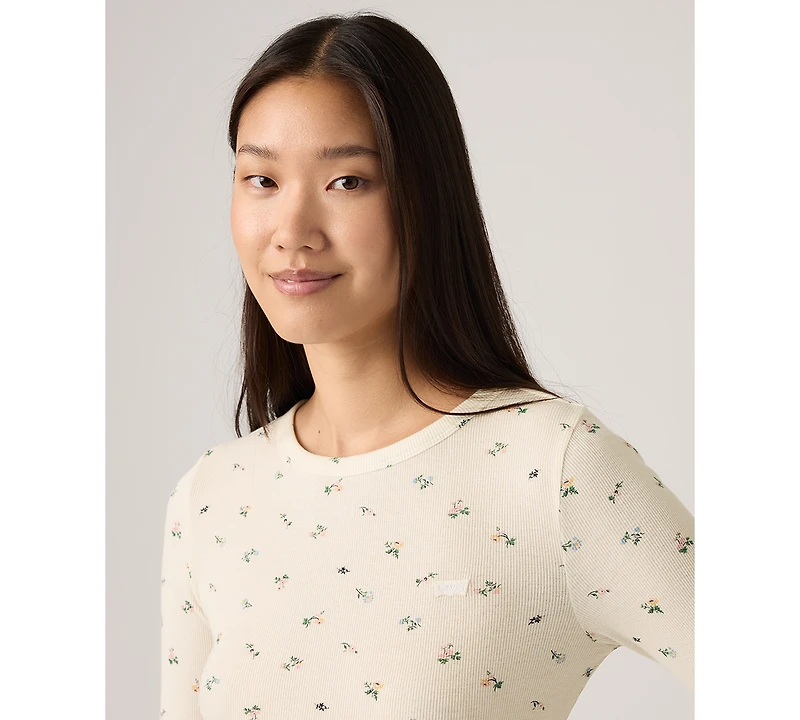 Levi's Women's Hayes Clara Strip Long Sleeve Top