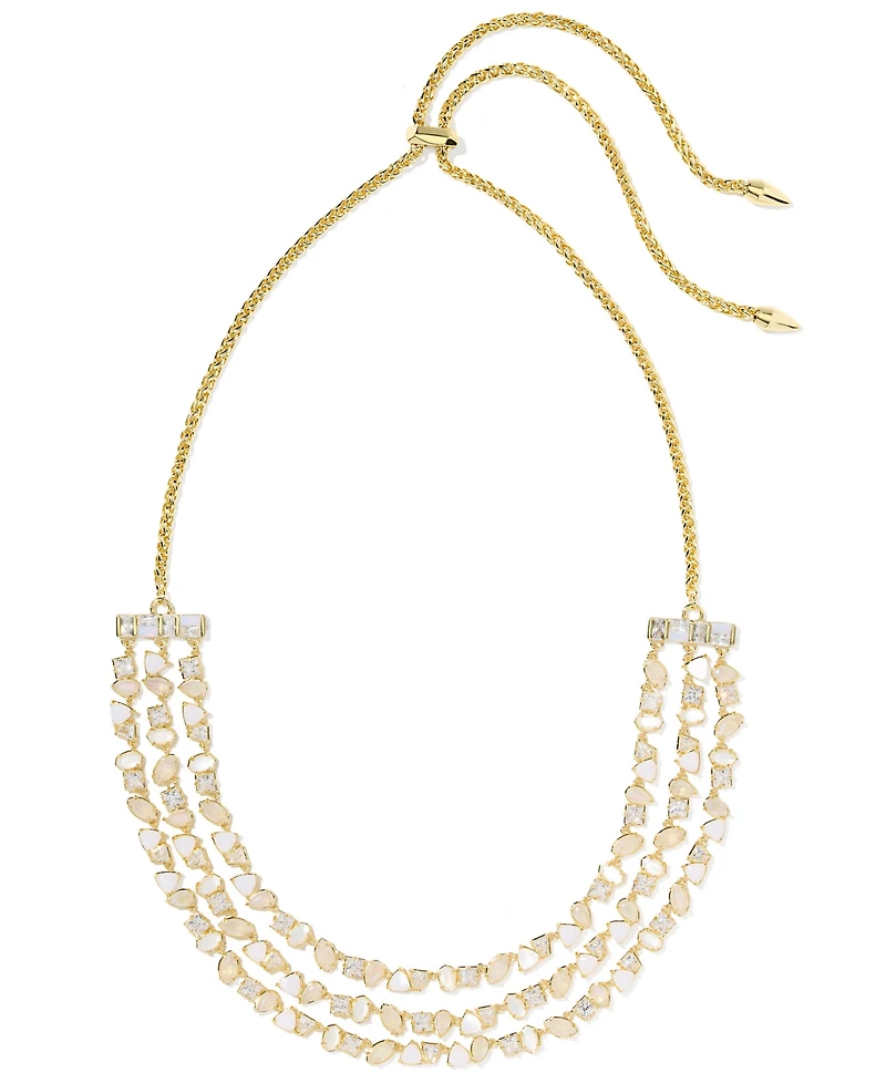 Kendra Scott Malachite Isabelle Statement Necklace