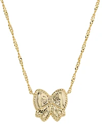 Kendra Scott Haley Bow Short Pendant Necklace, 16" + 3" extender