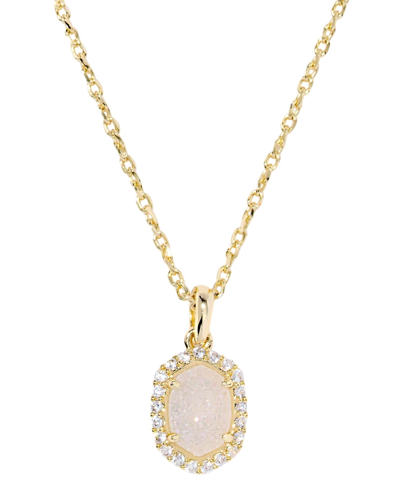 Kendra Scott Daphne Crystal Frame Short Pendant Necklace