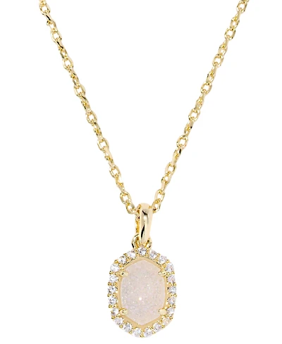 Kendra Scott Daphne Crystal Frame Short Pendant Necklace