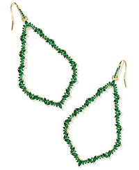 Kendra Scott Crystal Open Frame Statement Earrings