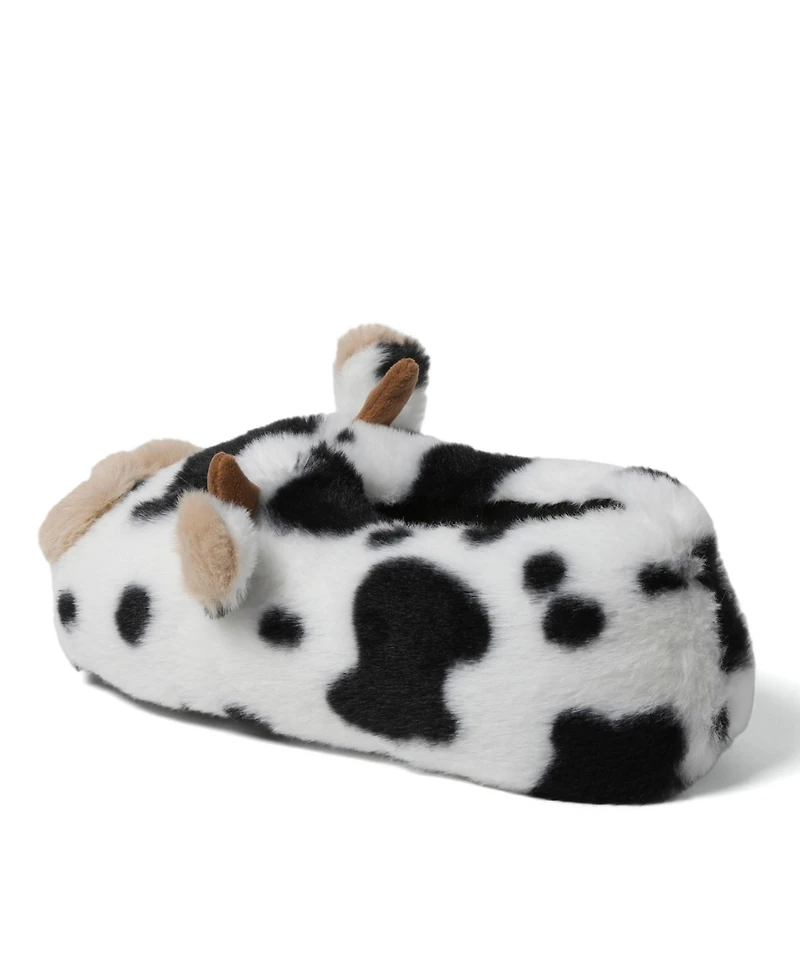 Dearfoams Cozyfoams Women's Overstuffed Bear Closed Back Slipper
