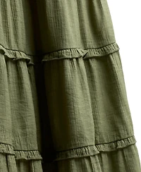 Bcx Junior's Resort Crinkle Midi Skirt