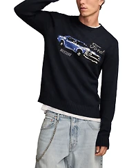 Lucky Brand Men's Regular Fit Long-Sleeve Mustang Sweater