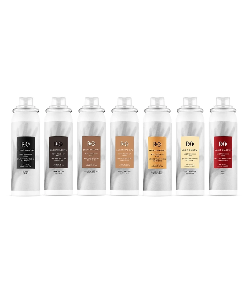 R+Co Bright Shadows Root Dark Brown Touch Up Spray, 1.5 oz.