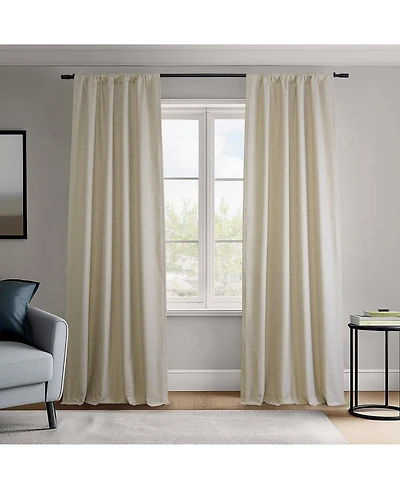 Half Price Drapes Vienna Basic Solid Curtains (2 Panel) Blackout For Bedroom & Living Room