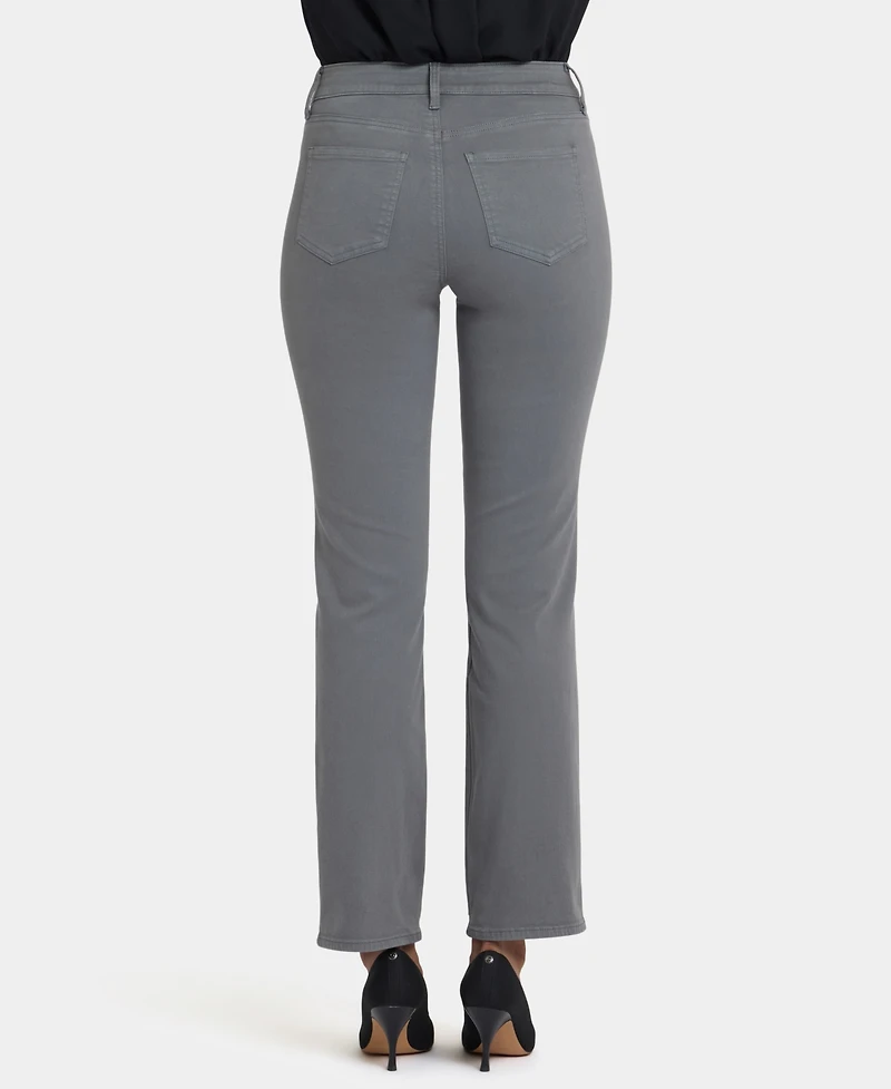Nydj Women's High Rise Marilyn Straight Jeans