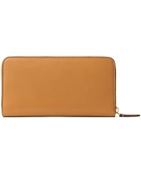 Women's Full-Grain Leather Large Zip Continental Wallet