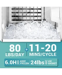 Euhomy Commercial Ice Maker Machine