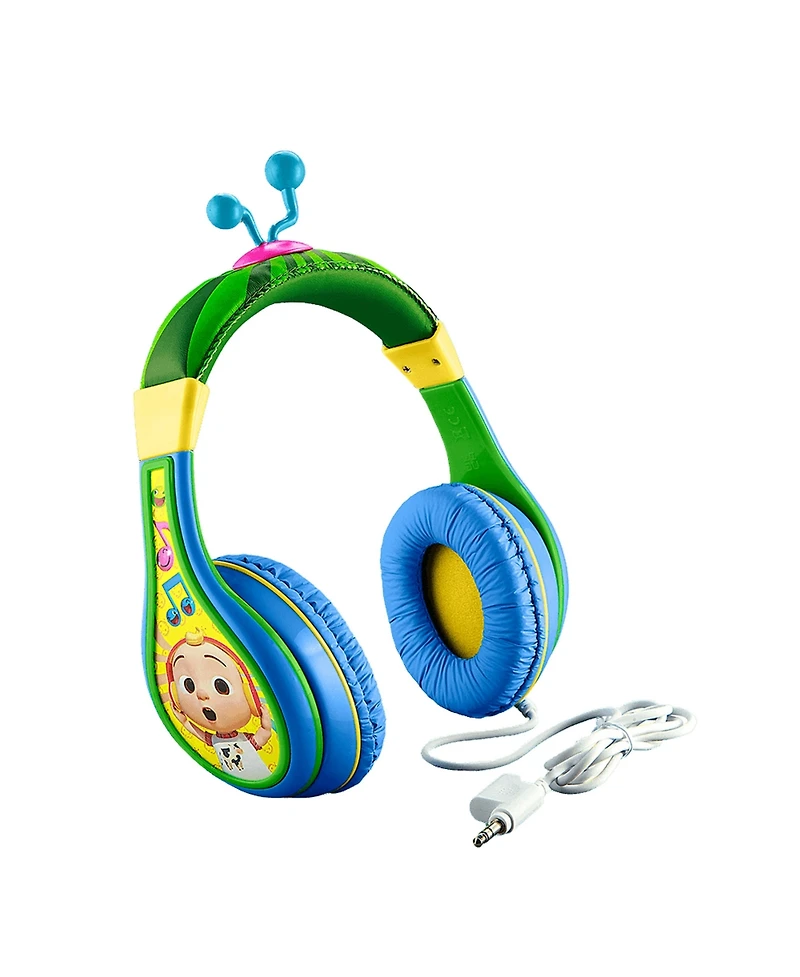 eKids Cocomelon Kids Volume-Limited Wired Headphones