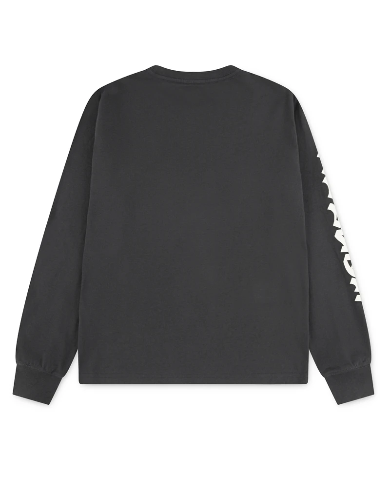 Hurley Boys 8-20 Skull Split Long-Sleeve T-Shirt