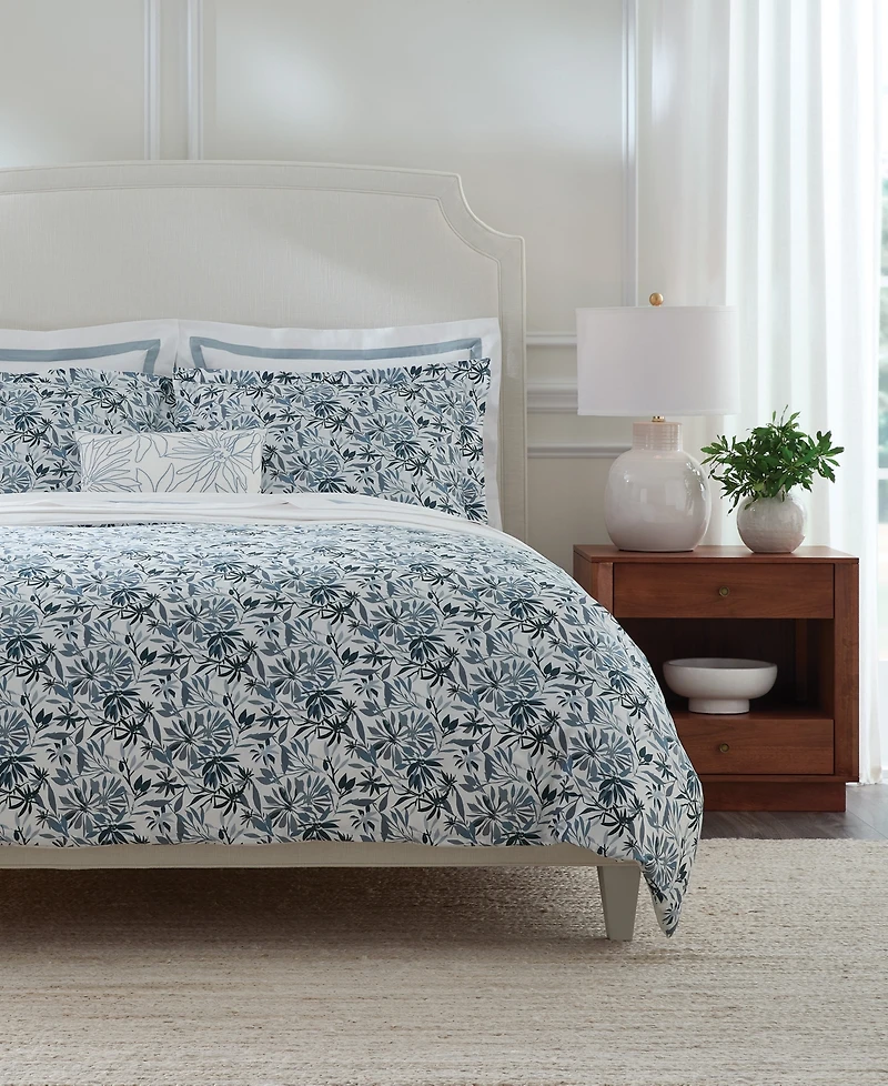 Sferra Olivia Floral Duvet Cover