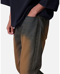 mnml Men's D732 Rust Wash Denim