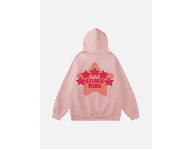 Aelfric Eden Women's Vintage Embroidery Star Pullover Hoodie