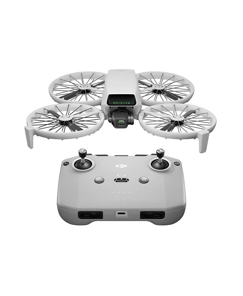 Dji Flip Drone with Rc-N3 Remote Controller + Backpack, Sd Card + Landing Pad, Card Reader