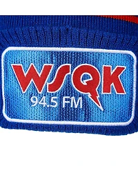 Stranger Things Men's Wsqk Squawk Blue Cuff Beanie