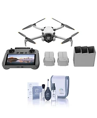 Dji Dji Mini 4 Pro Fly More Combo with Dji Rc 2 (Screen Remote Controller), Folding Mini-Drone with 4K Hdr Video Camera for Adults, Under 0.549
