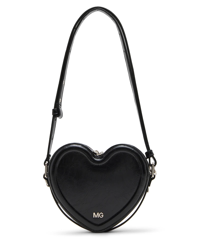 Madden Girl Fran Heart Crossbody Bag