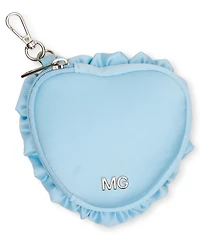 Madden Girl Rosalie Satin Conversation Heart Pouch
