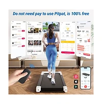 DeerRun Walking Pad Upgrade 14.9631.5 In (80cm Long) Run belt Under desk treadmills