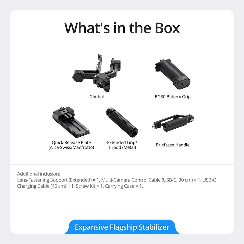 Dji Dji Rs 4 Pro, 3-Axis Gimbal Stabilizer for Dslr & Cinema Cameras Canon/Sony/Panasonic/Nikon/Fujifilm, 2nd-Gen Native Vertical Shooting, 4.5kg