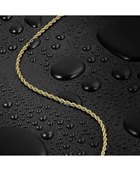 Vincero Rope Necklace - 3mm - Gold 21