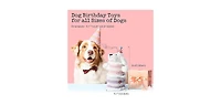 Fuzzwoof Birthday Cake Dog Toy, Dancing with Echo Function Feature, Singing Birthday Songs, Interactive Dog Toys, Plush Stuffed Puppy Toy