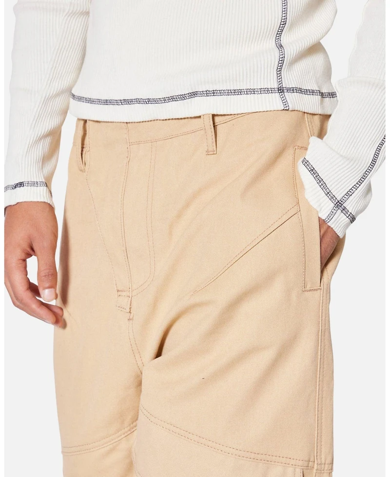 Loiter Men's Baggy Slanted Cargo Pants