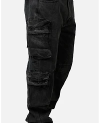 Loiter Men's Mnml V709 Wide Bellow Cargo Denim.