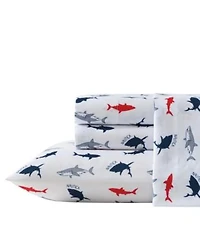 Nautica Branson Sharks Microfiber Sheet Sets