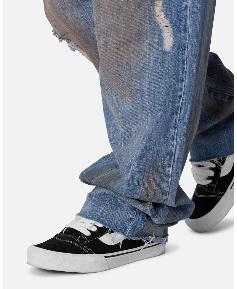 Loiter Men's Ultra Baggy Ran Over Denim