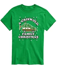 Airwaves Men's Vacation Griswold Family Christmas Tree Graphic T-Shirt